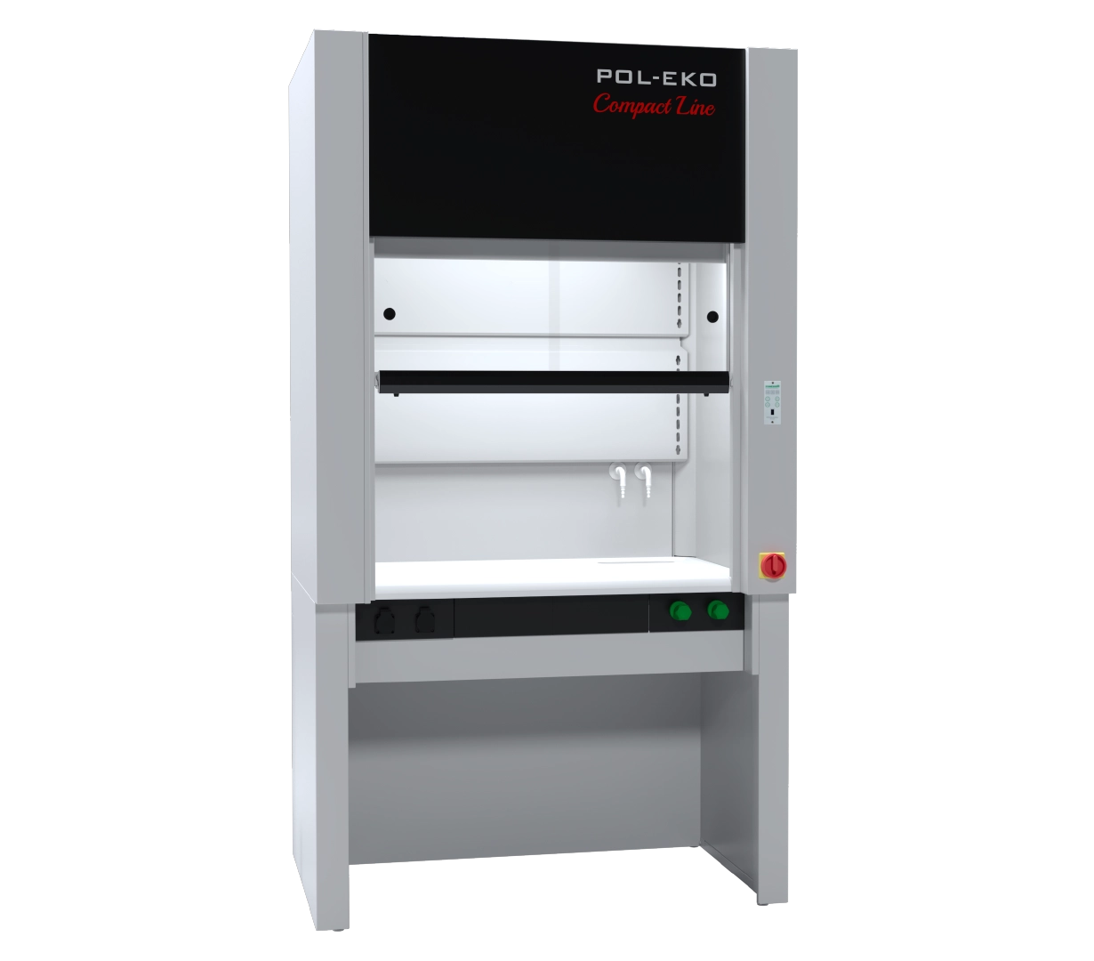 POL-EKO DCL-1200 PP — Dygestorium laboratoryjne Compact Line — komora z polipropylenu