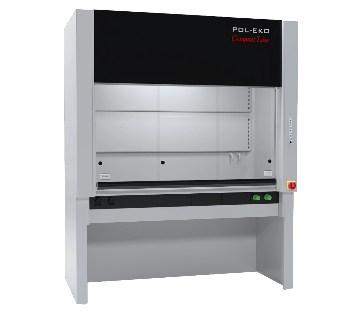 Dygestorium laboratoryjne Compact Line — komora z żywicy fenolowej DCL-1800 LM
